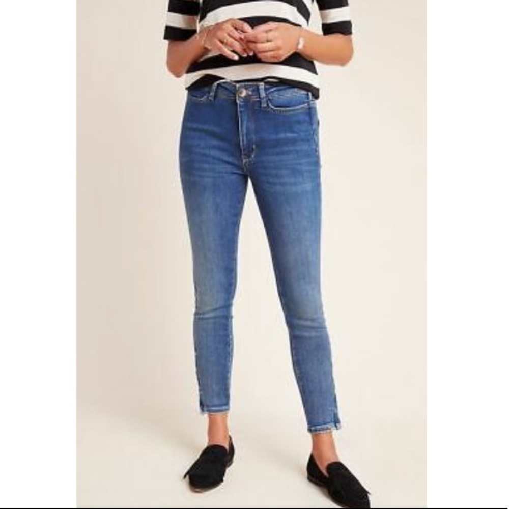 Anthro • Pilcro Manna High-Rise Skinny Jeans